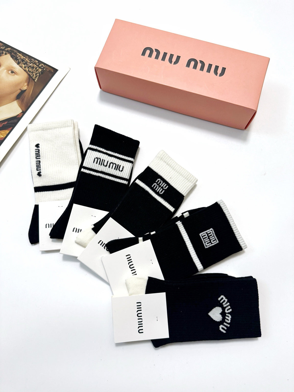 Cotton Crew Socks - 5-Pair Pack