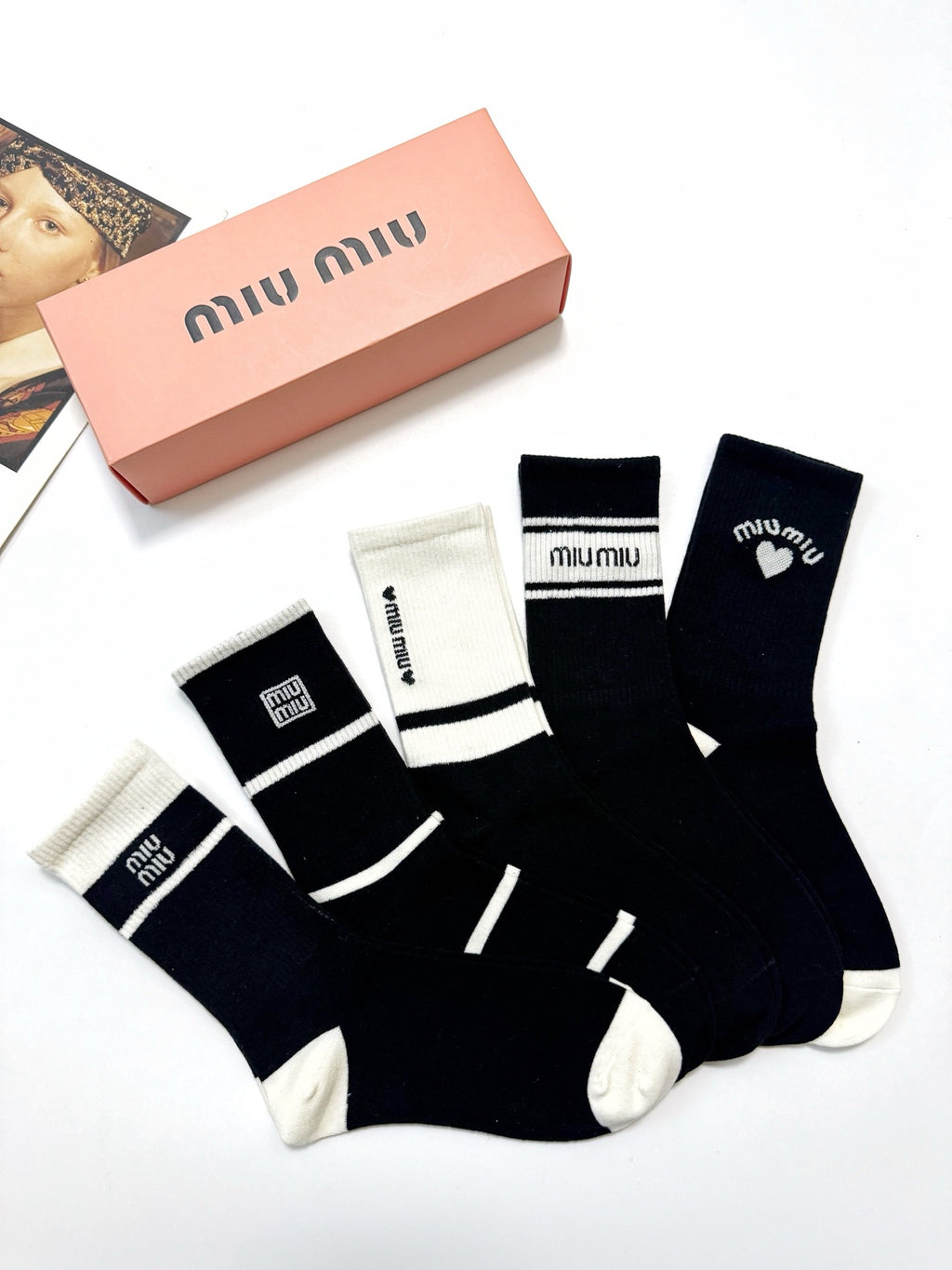 Cotton Crew Socks - 5-Pair Pack