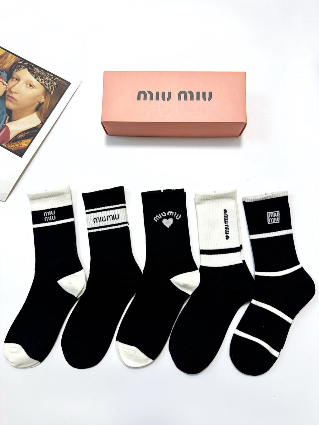 Cotton Crew Socks - 5-Pair Pack