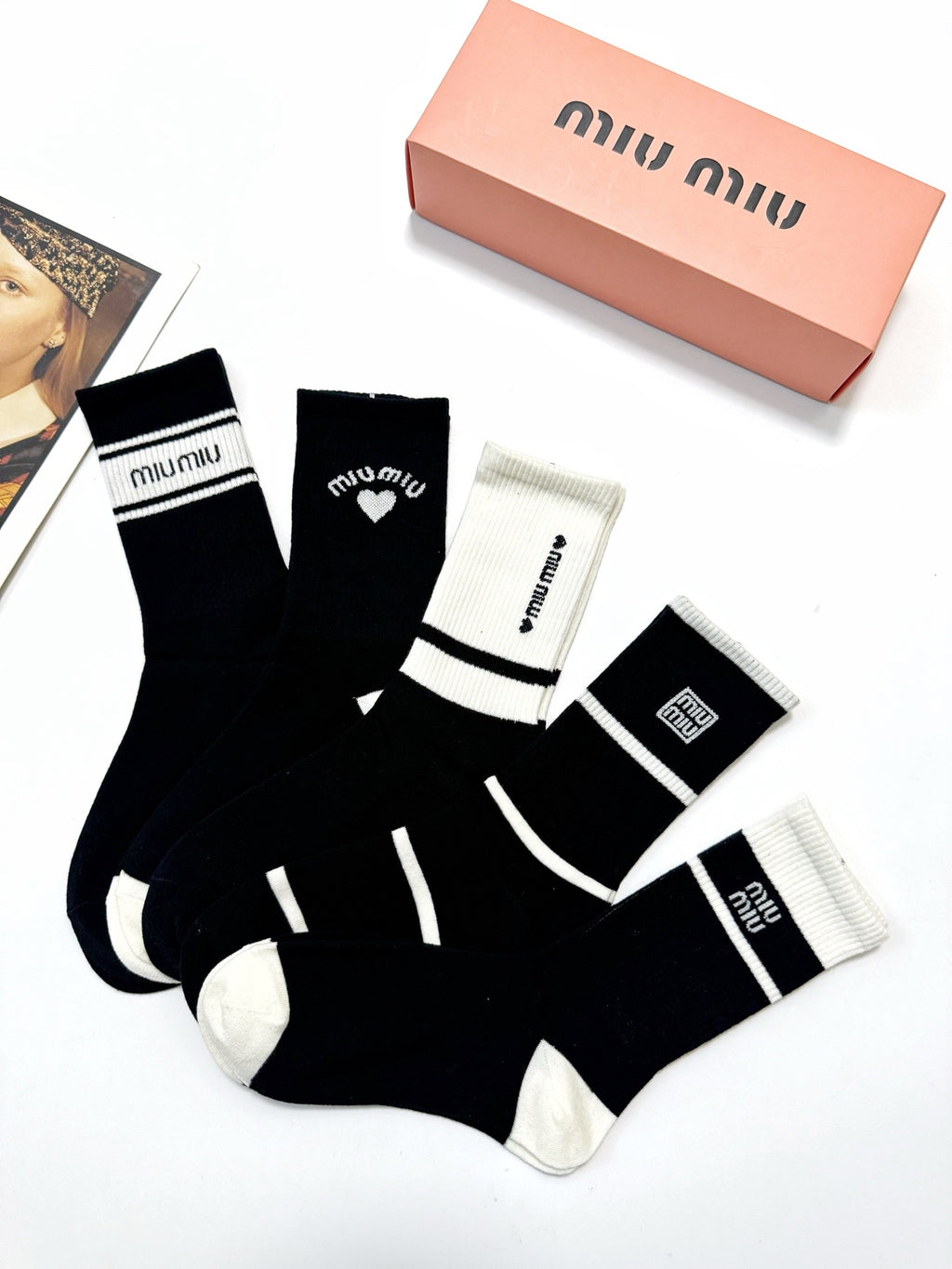 Cotton Crew Socks - 5-Pair Pack