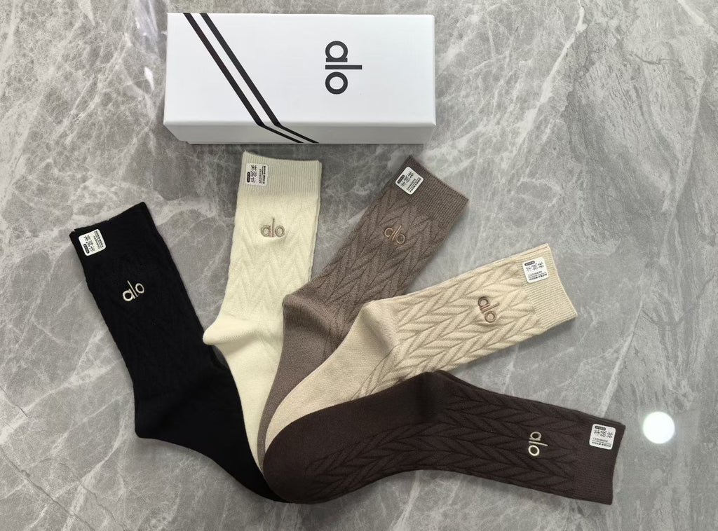 Alo Short Socks - 5-Pair Pack