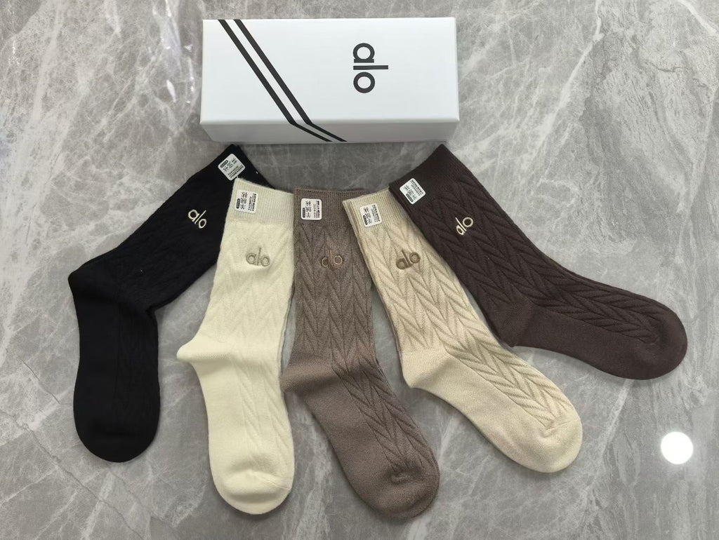 Alo Short Socks - 5-Pair Pack