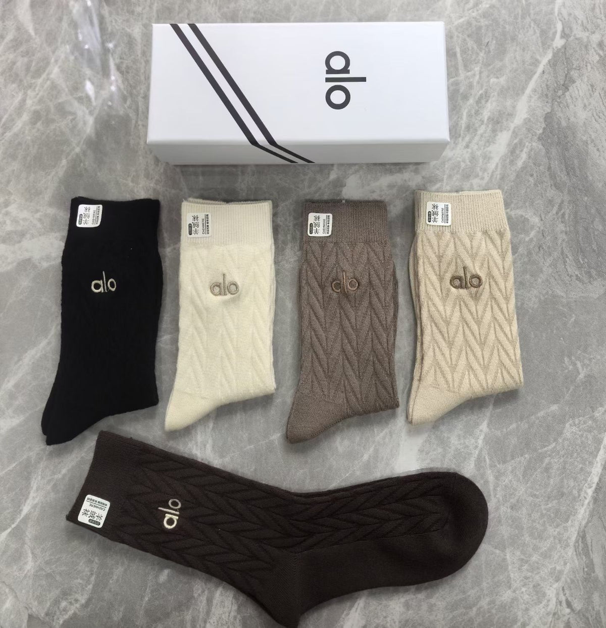Alo Short Socks - 5-Pair Pack