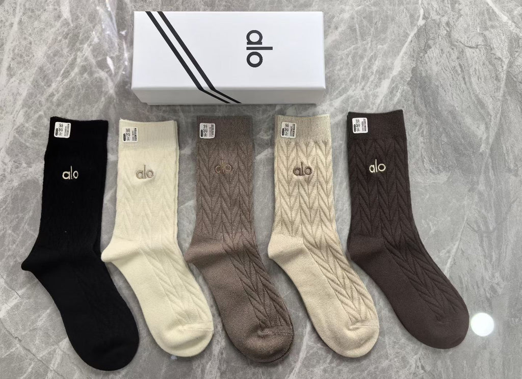 Alo Short Socks - 5-Pair Pack
