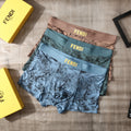 Fendi Modal-Blend Printed Men's Underwear - 3-Piece Box