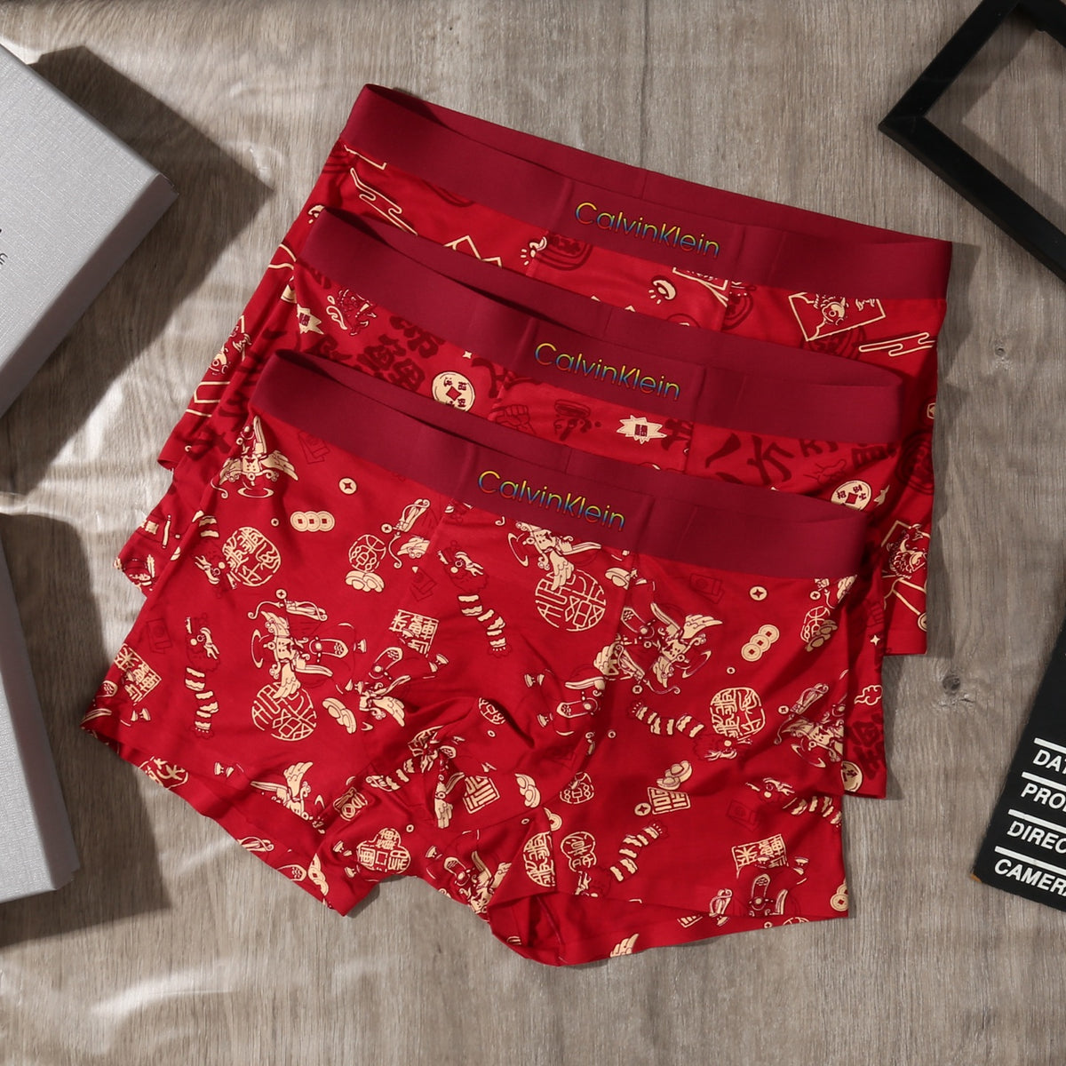 Calvin Klein Modal Men's Boxer Briefs - 3-Piece Box