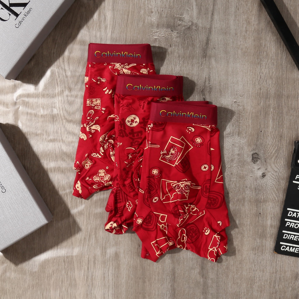 Calvin Klein Modal Men's Boxer Briefs - 3-Piece Box