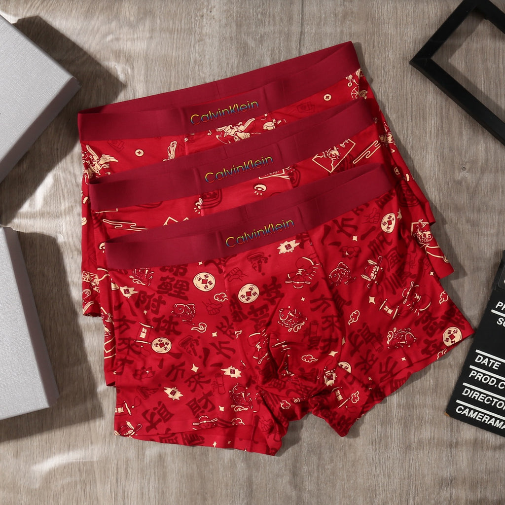 Calvin Klein Modal Men's Boxer Briefs - 3-Piece Box
