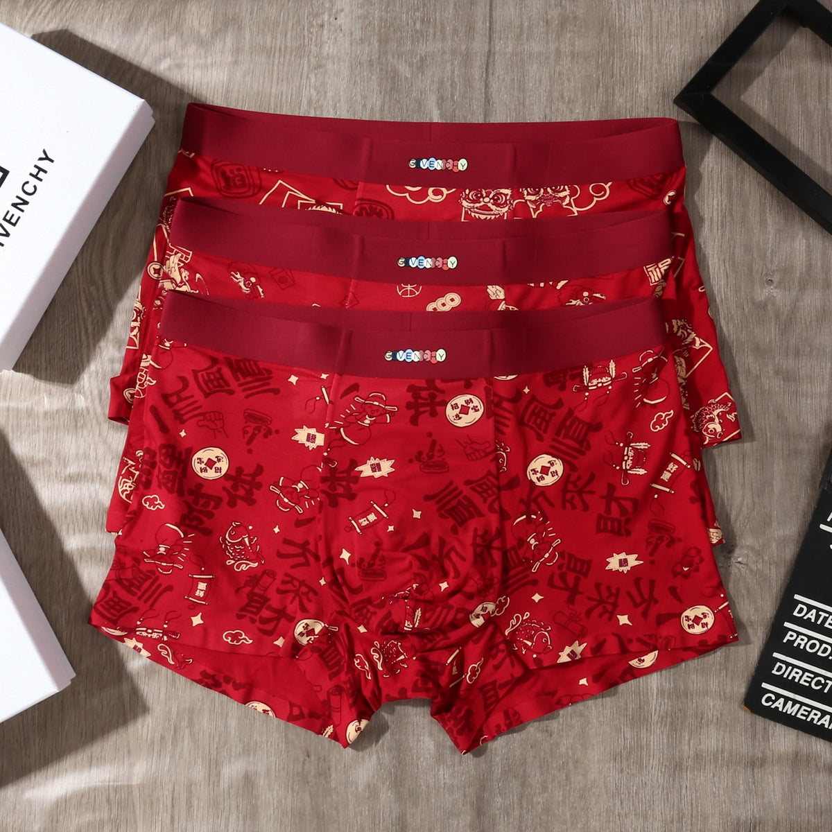 Givenchy Modal Men's Boxer Briefs - 3-Piece Box