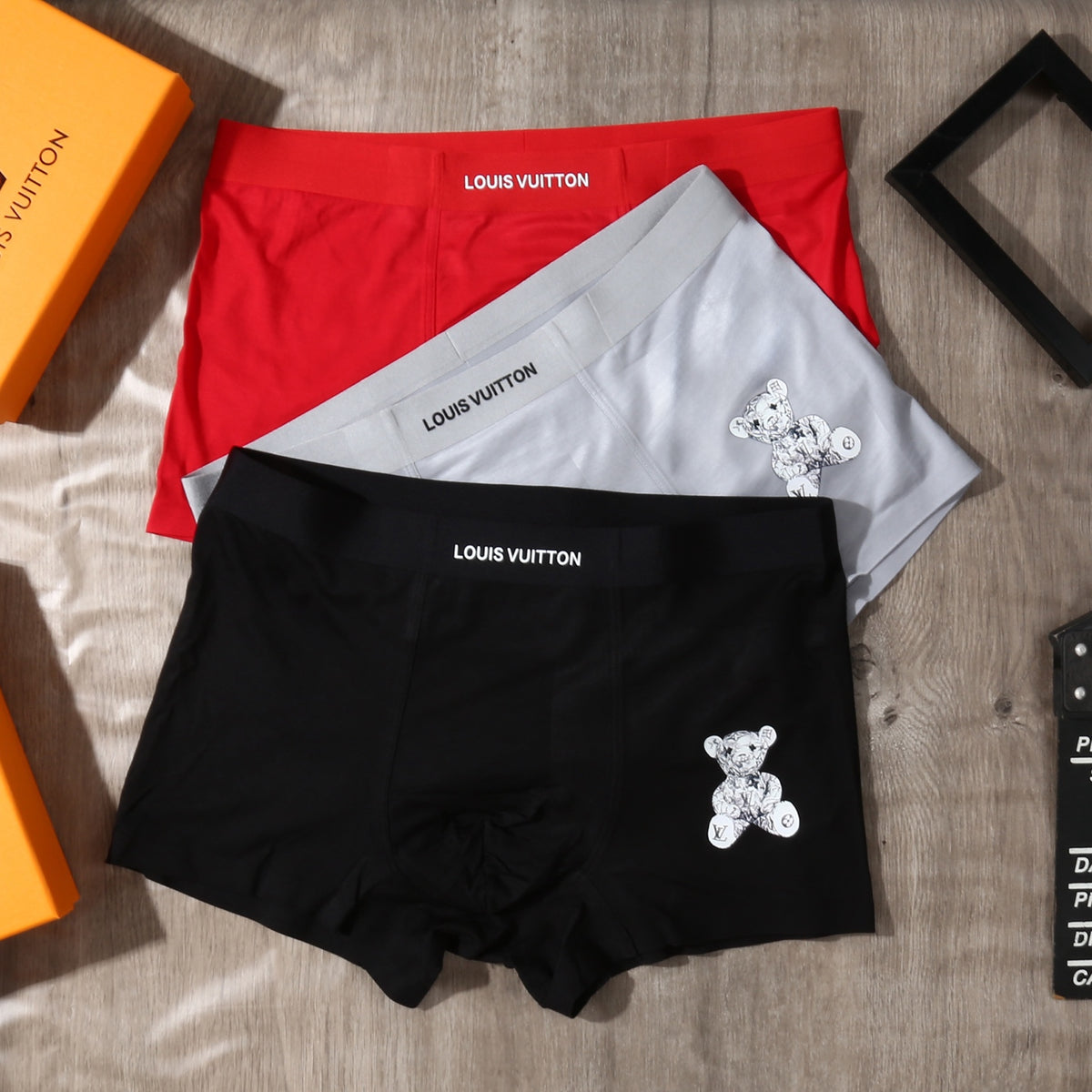 Louis Vuitton Modal Men's Boxer Briefs - 3-Piece Box