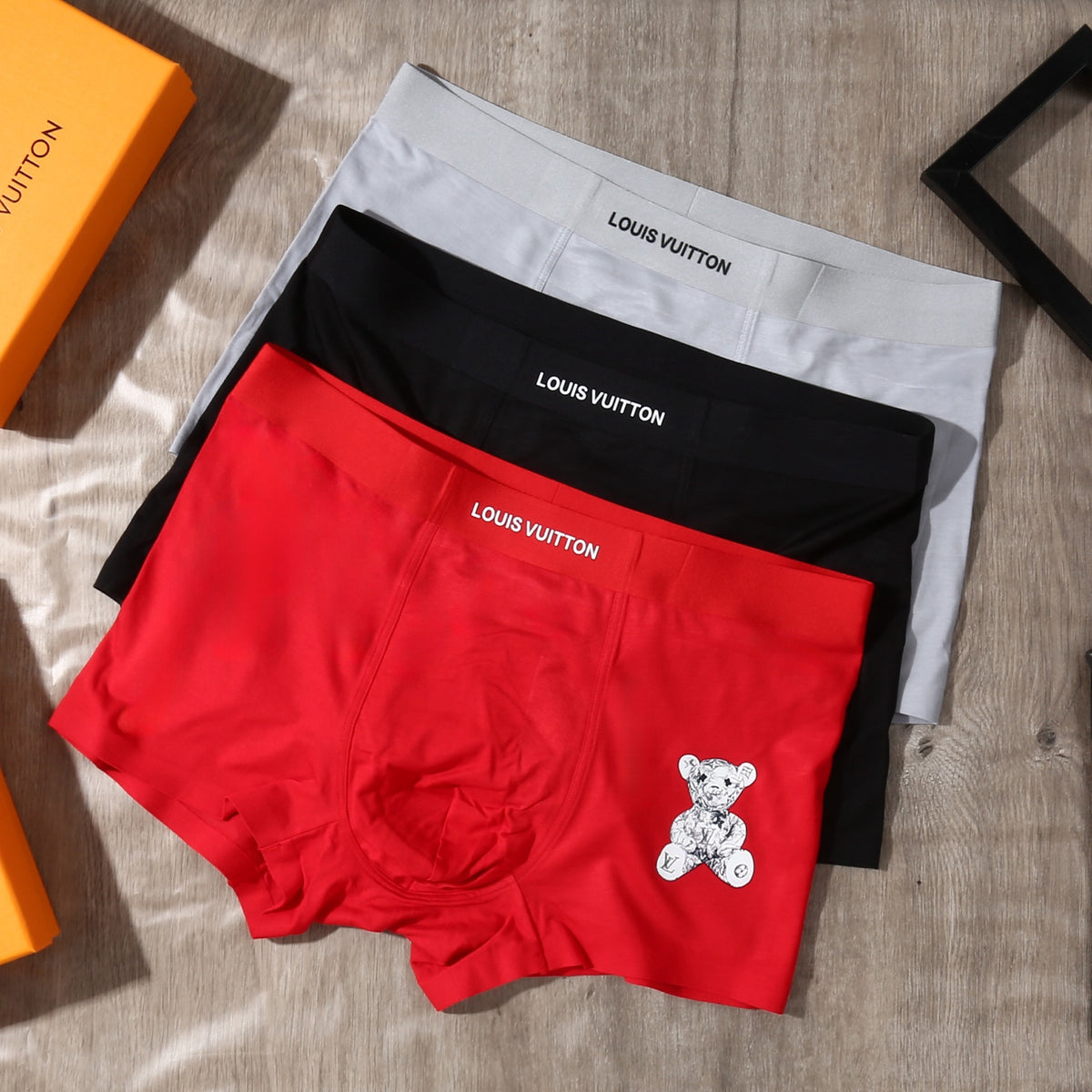 Louis Vuitton Modal Men's Boxer Briefs - 3-Piece Box