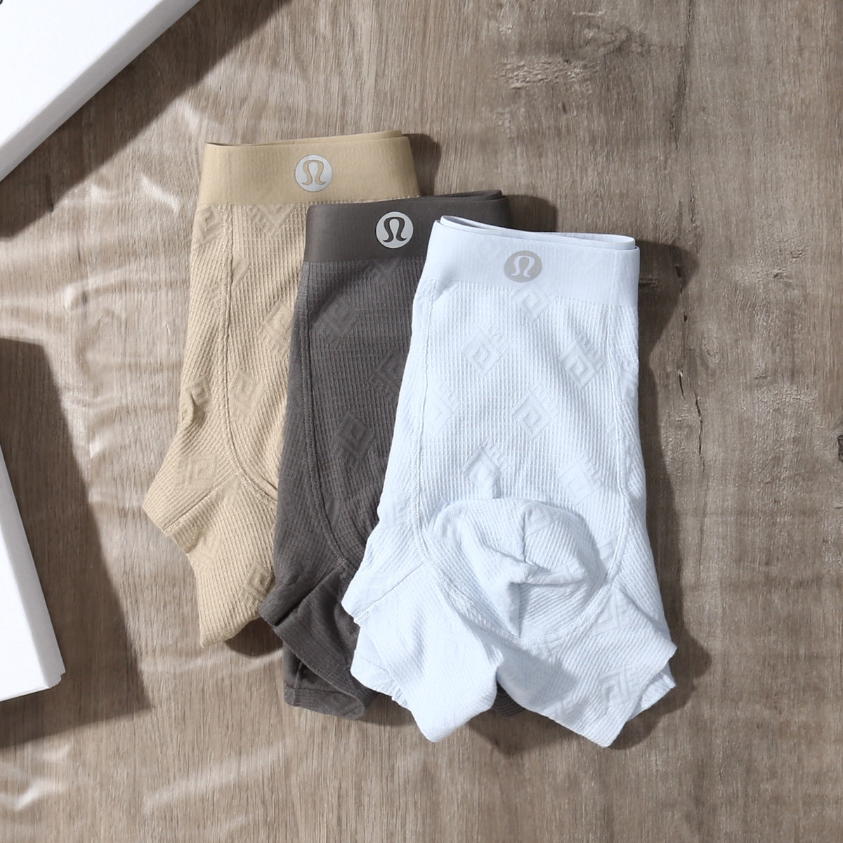 Lululemon Cotton Men's Boxer Briefs - 3-Piece Box