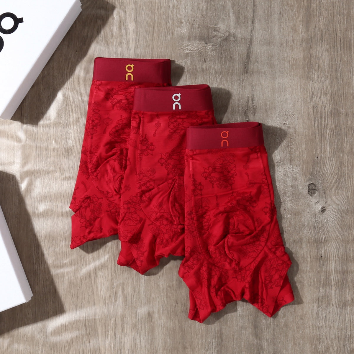 On Modal Men's Boxer Briefs - 3-Piece Box