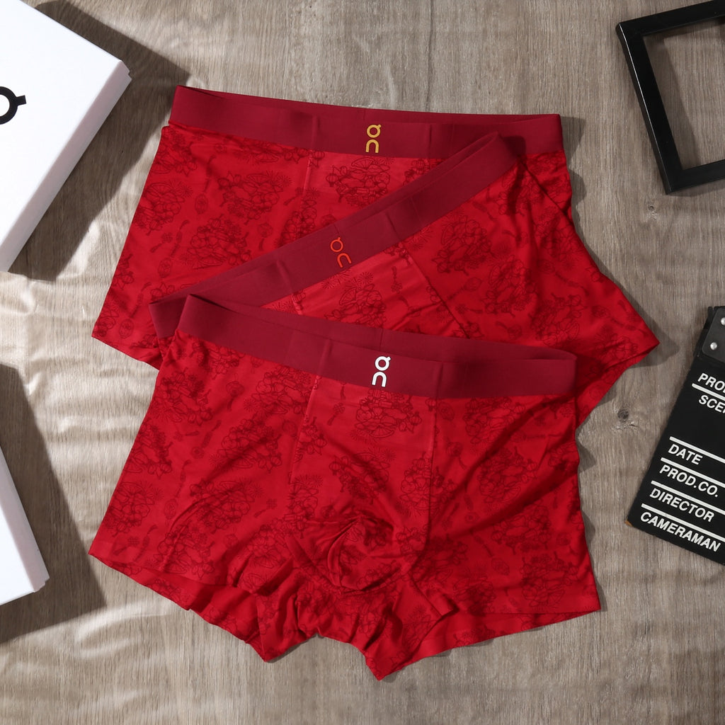 On Modal Men's Boxer Briefs - 3-Piece Box
