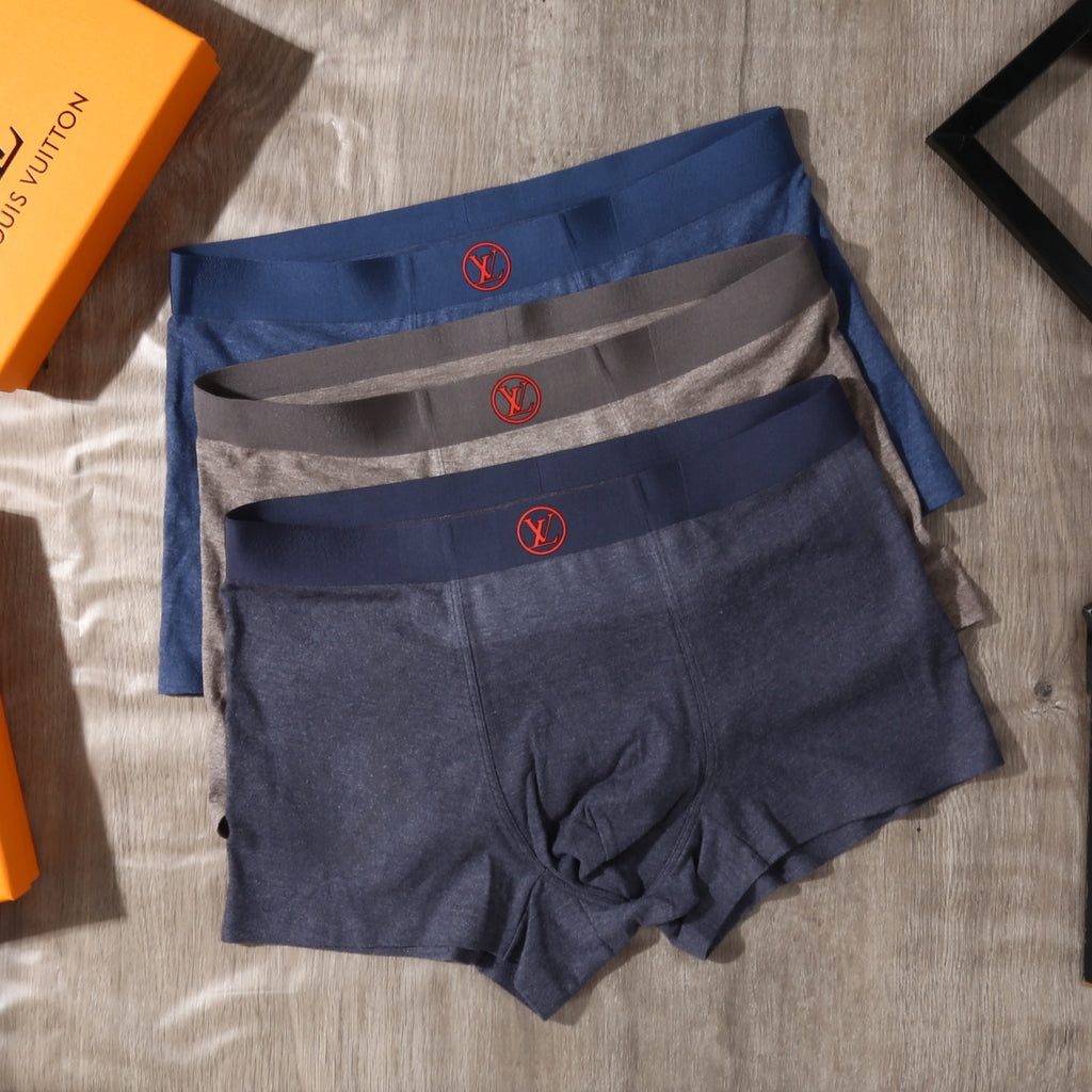 Louis Vuitton Men's Boxer Briefs - 3-Piece Box