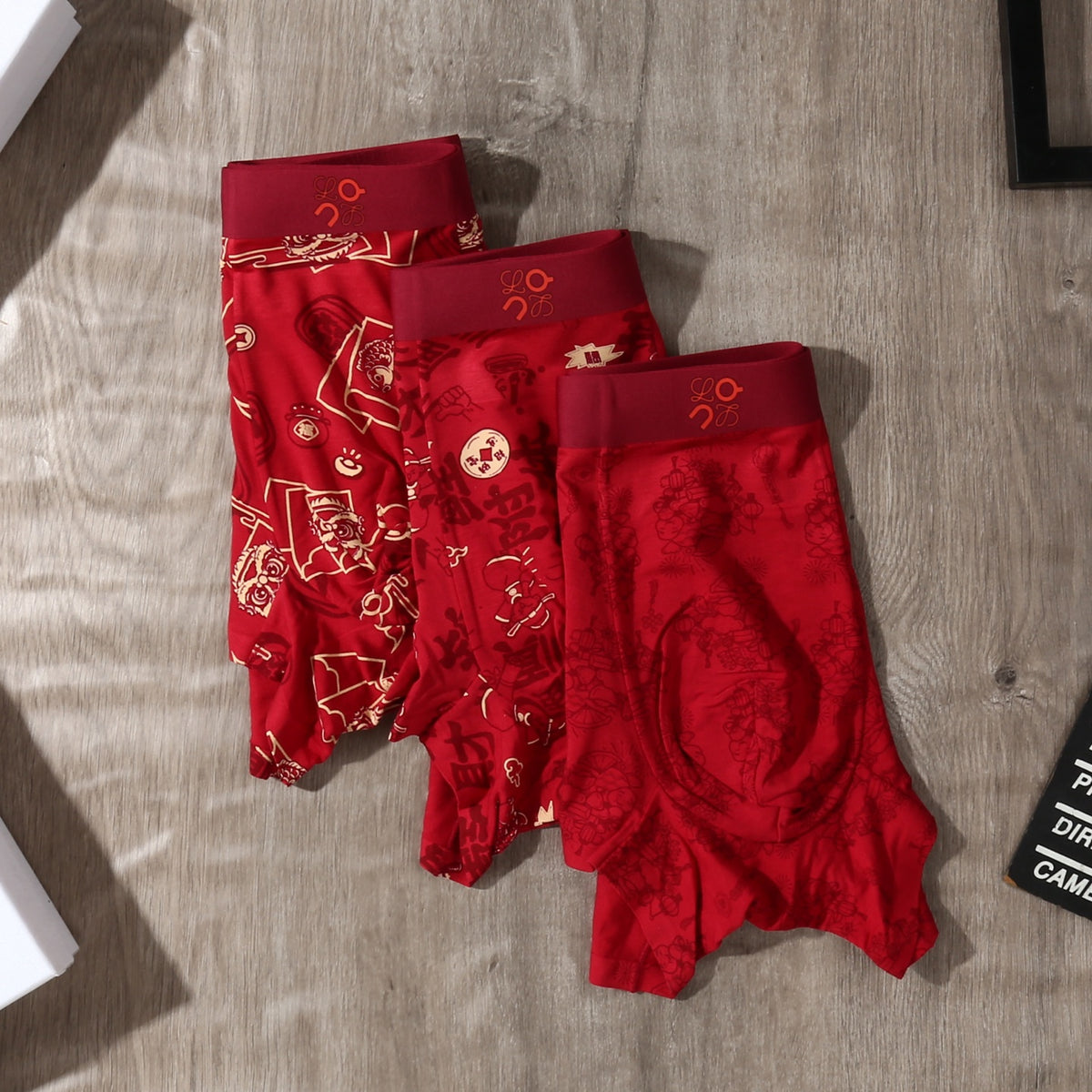 On Modal Men's Boxer Briefs - 3-Piece Box