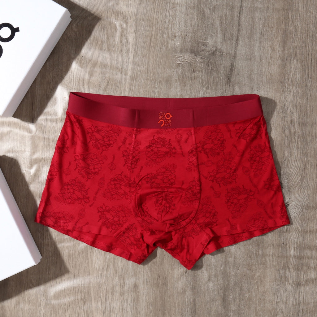 On Modal Men's Boxer Briefs - 3-Piece Box