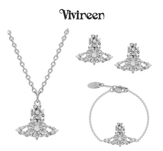 Orb-Inspired Emblem Jewelry Accessory in Polished Metal-Tone – Design 002 main product view
