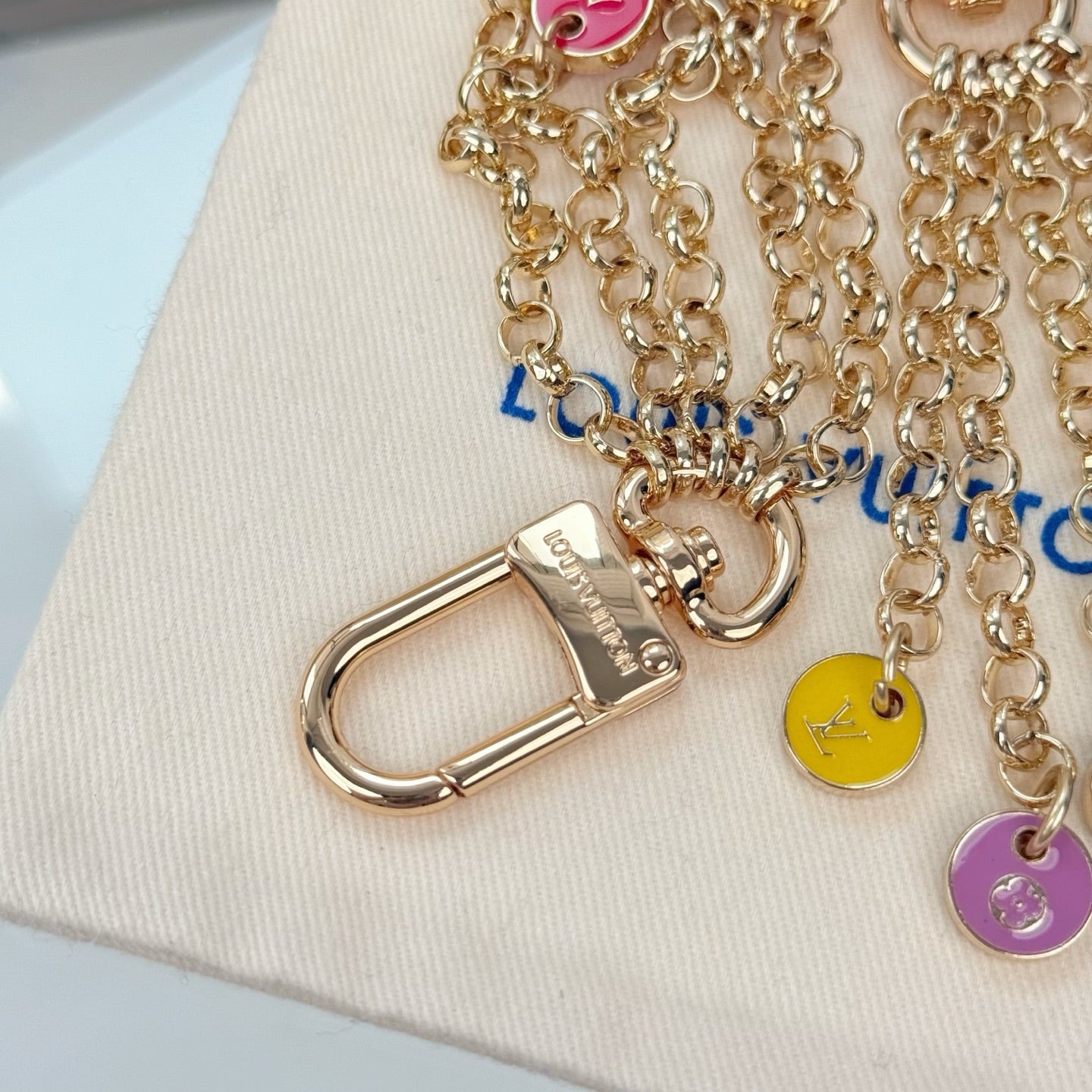 Floral Keychain – Design 005 styled product view