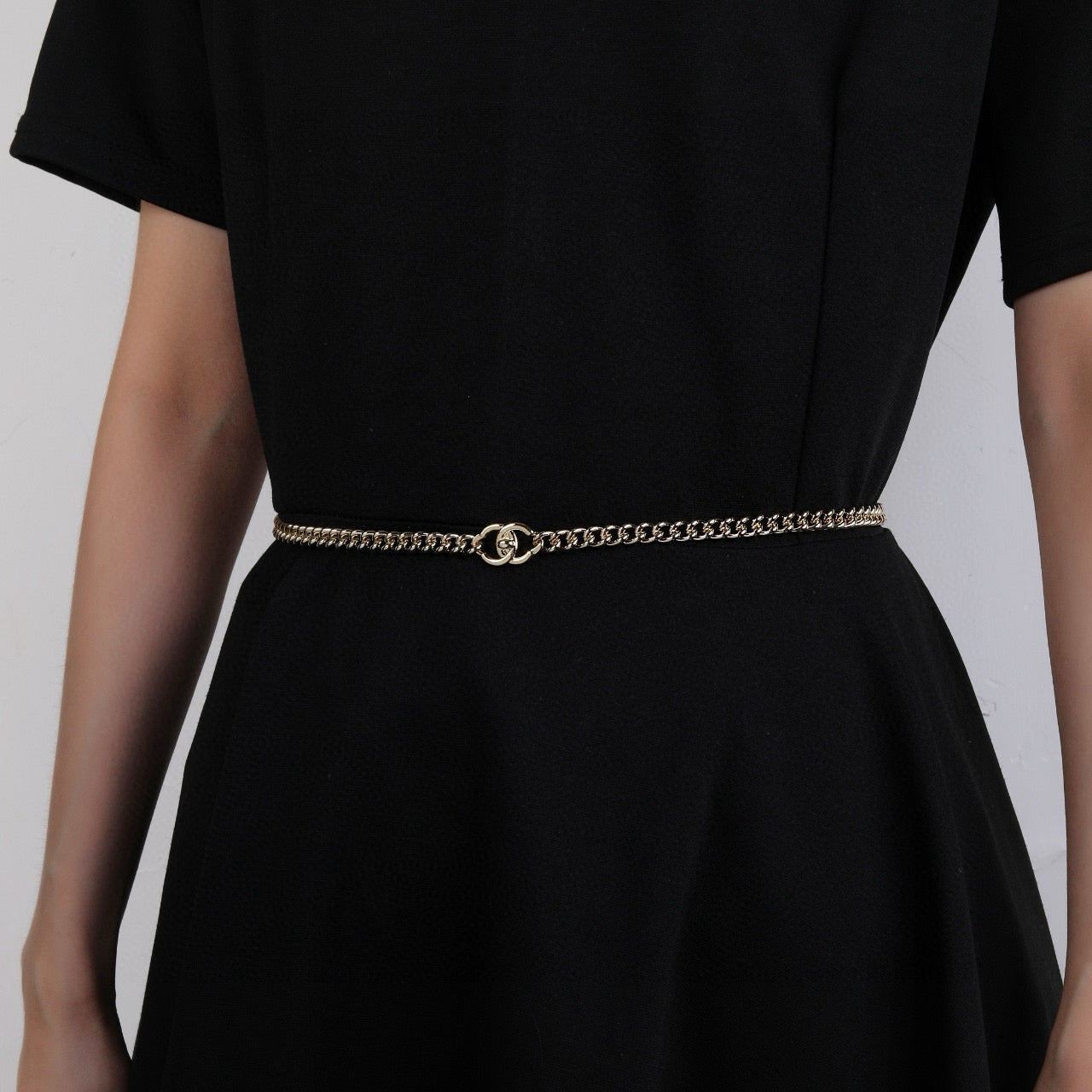 Signature Emblem Jewelry Accessory in Polished Metal-Tone – Design 009 main product view