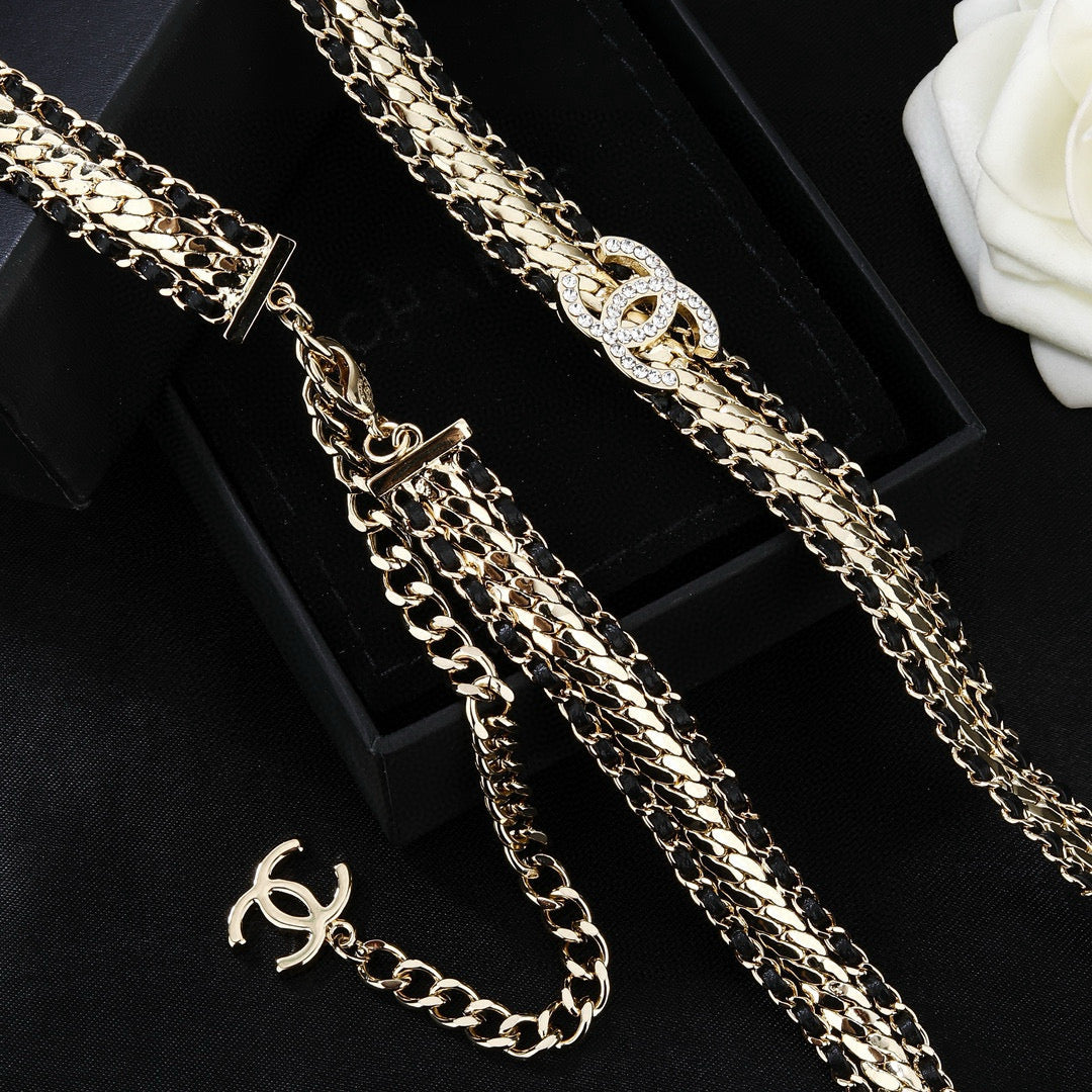 Signature Emblem Jewelry Accessory in Polished Metal-Tone – Design 007 detail view