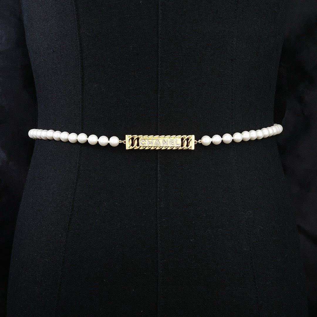 Signature Emblem Jewelry Accessory in Polished Metal-Tone – Design 013 front product view