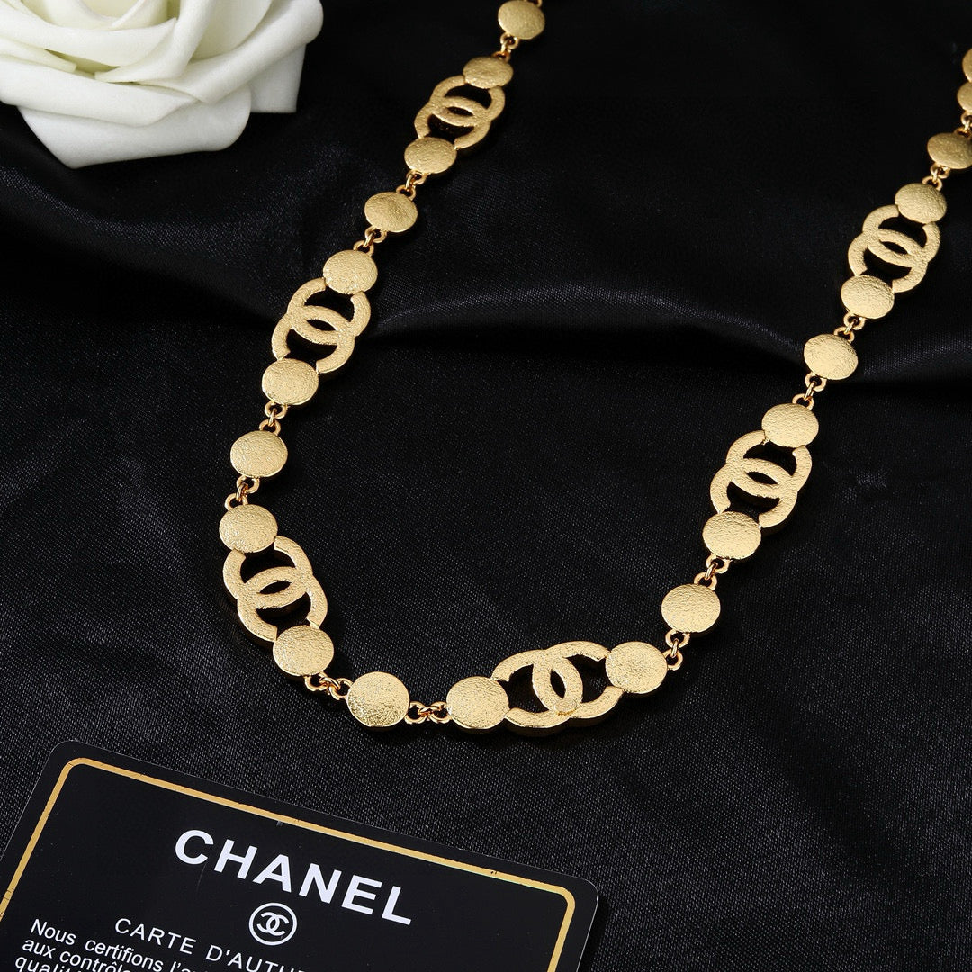 Signature Emblem Jewelry Accessory in Polished Metal-Tone – Design 029 close-up detail