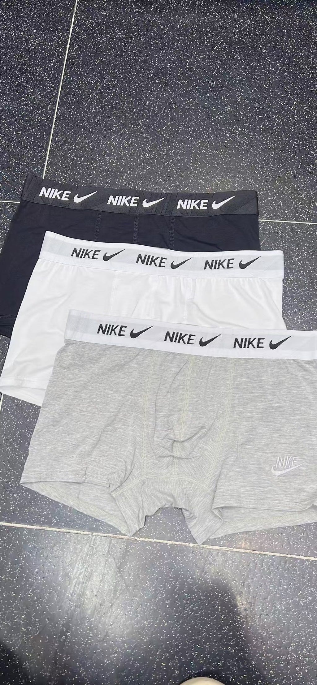 Nike Sport-Logo Waistbands Men's Boxer Briefs - 3-Piece Box
