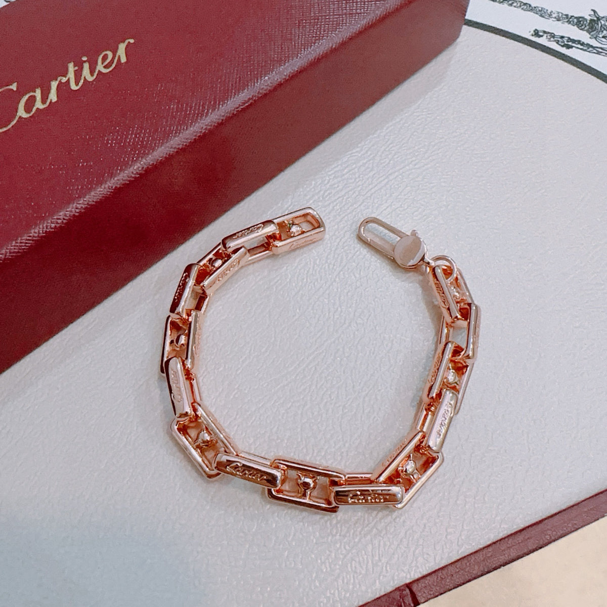 Sculptural Statement Bracelet in Gold-Tone – Design 61 front view