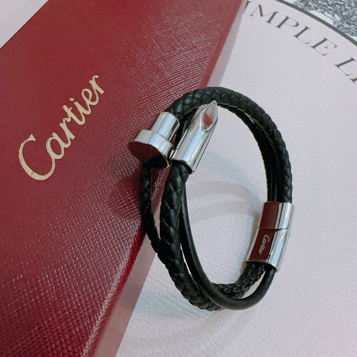 Sculptural Statement Bracelet in Gold-Tone – Design 60 styled view