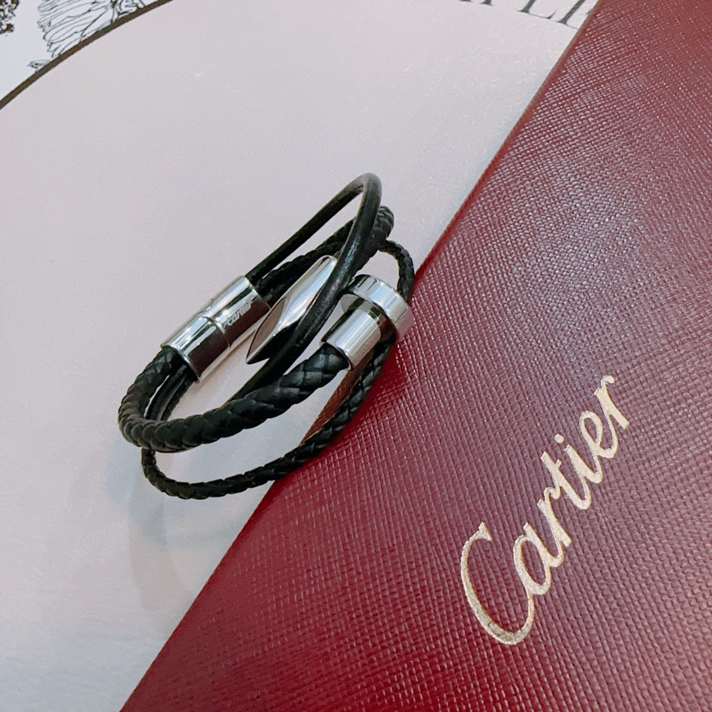 Sculptural Statement Bracelet in Gold-Tone – Design 60 front view