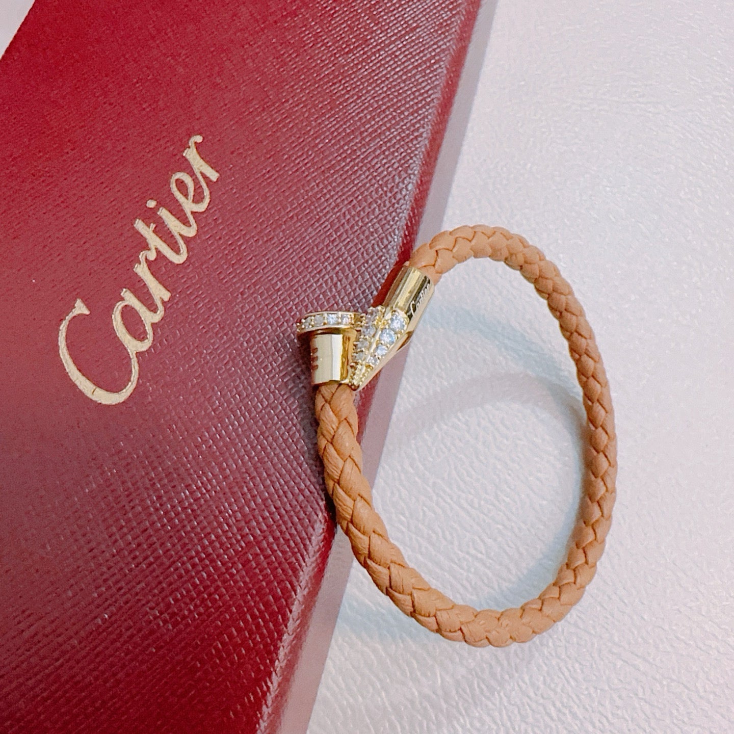 Sculptural Statement Bracelet in Gold-Tone – Design 55 front view