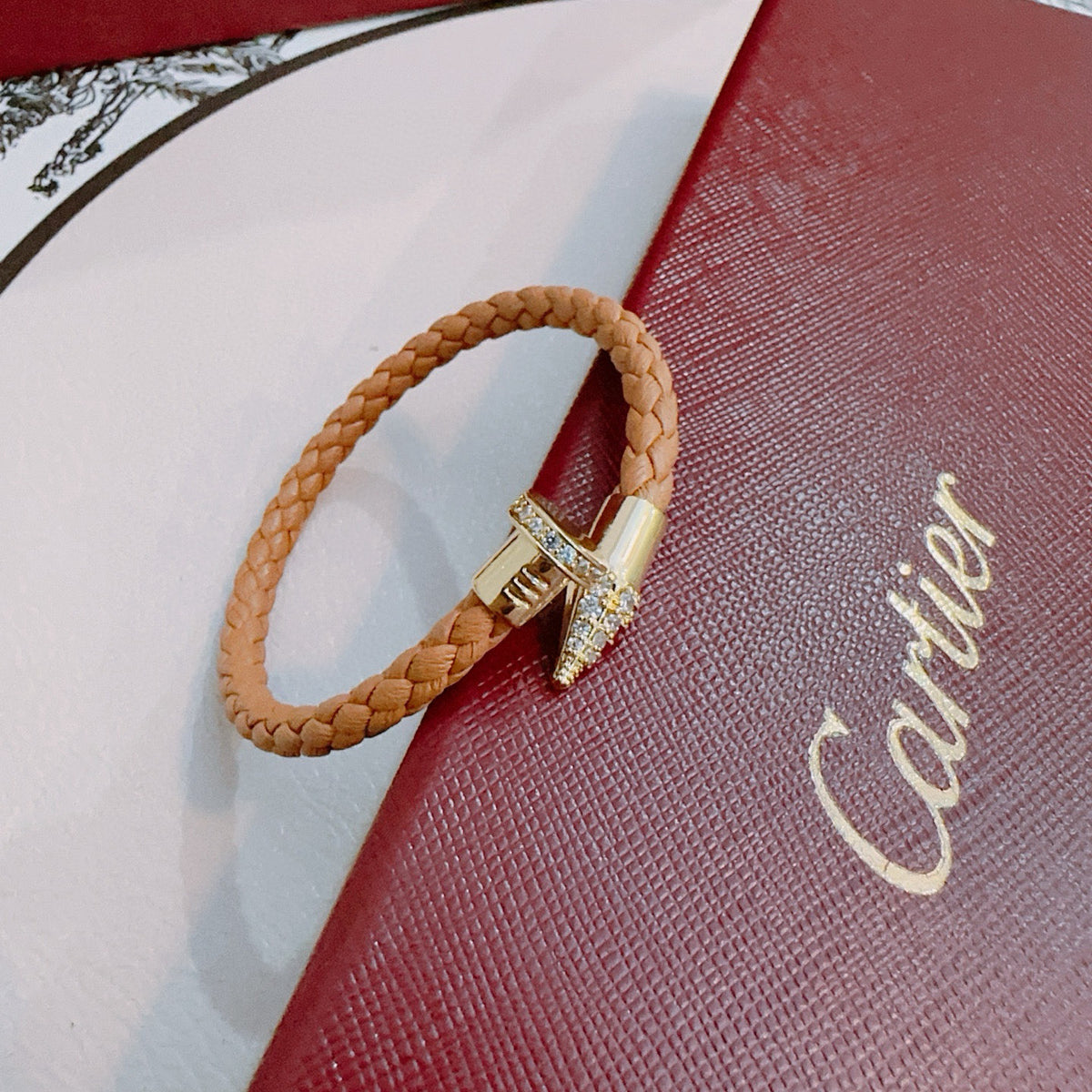 Sculptural Statement Bracelet in Gold-Tone – Design 55 main product view