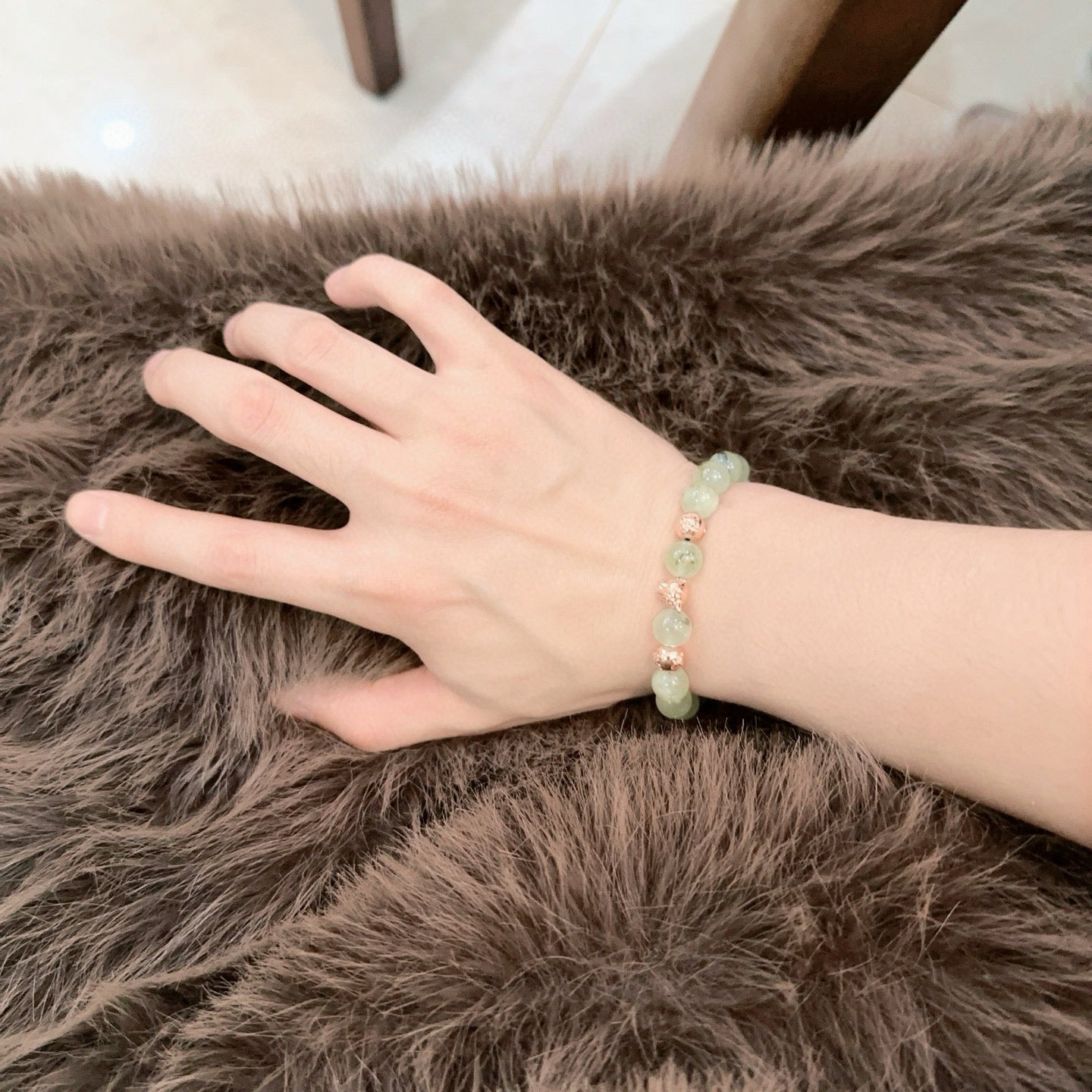 Panther Motif Statement Bracelet in Gold-Tone – Design 09 styled view