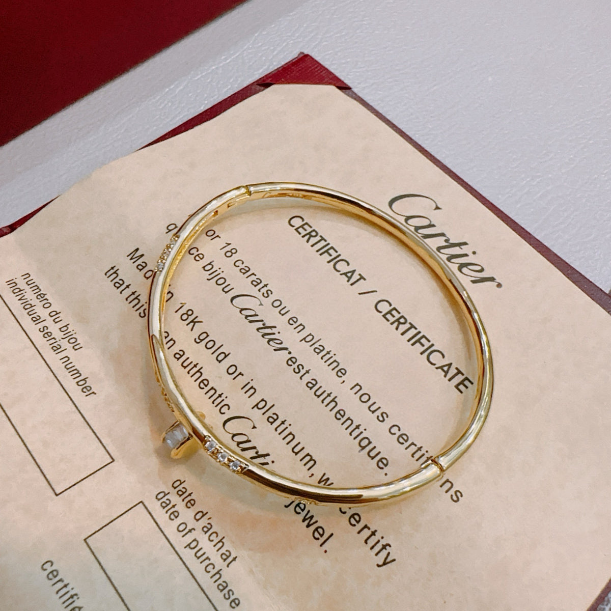 Sculptural Statement Bracelet in Gold-Tone – Design 50 styled view