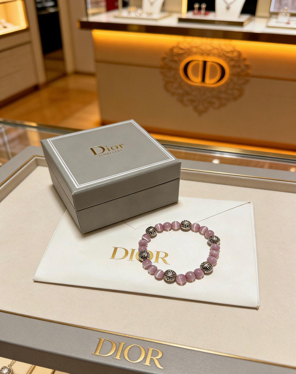 Star Motif Statement Bracelet in Silver-Tone with Vintage-Style Finish – Design 010 styled view