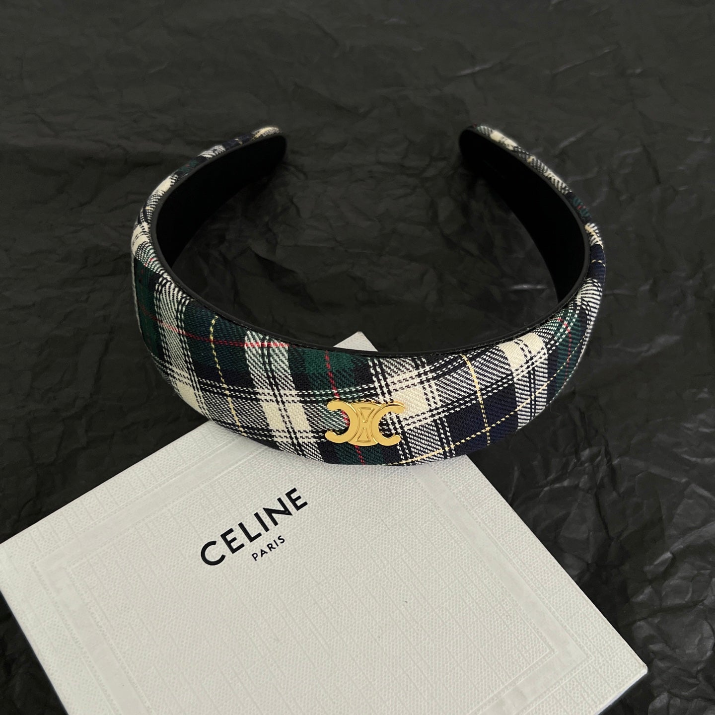 Signature Emblem Hair Tie Accessory – Design 01 side detail