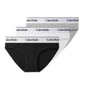 Calvin Klein Repeated Logo Waistbands Men's Briefs - 3-Piece Box