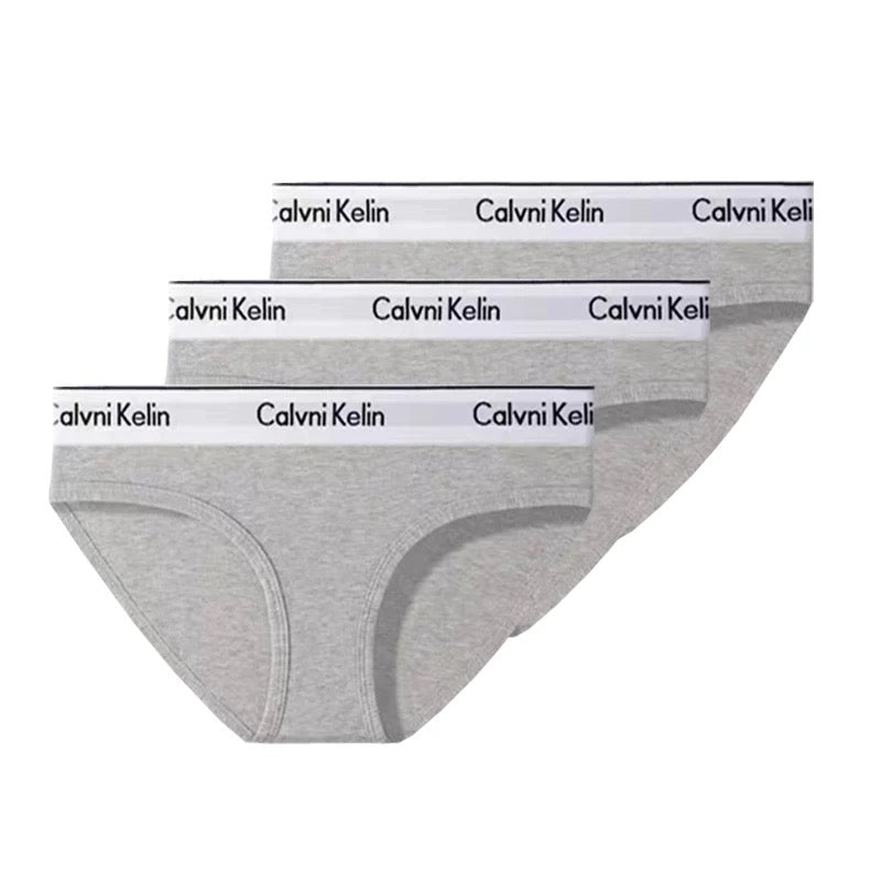 Calvin Klein Repeated Logo Waistbands Men's Briefs - 3-Piece Box