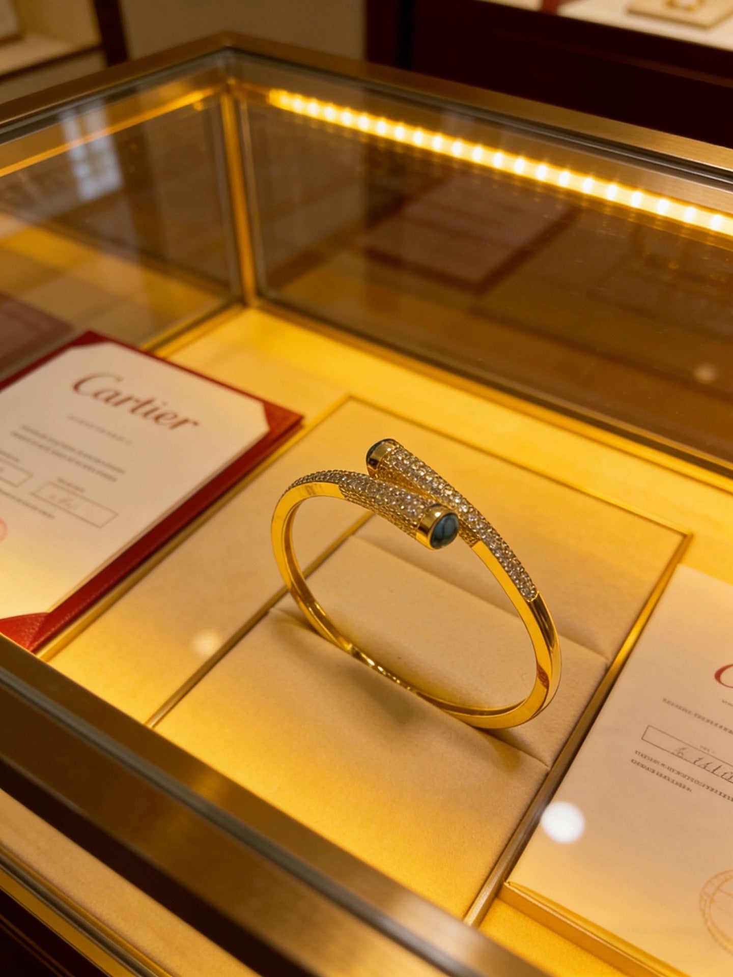 Sculptural Statement Bracelet in Gold-Tone – Design 67 main product view