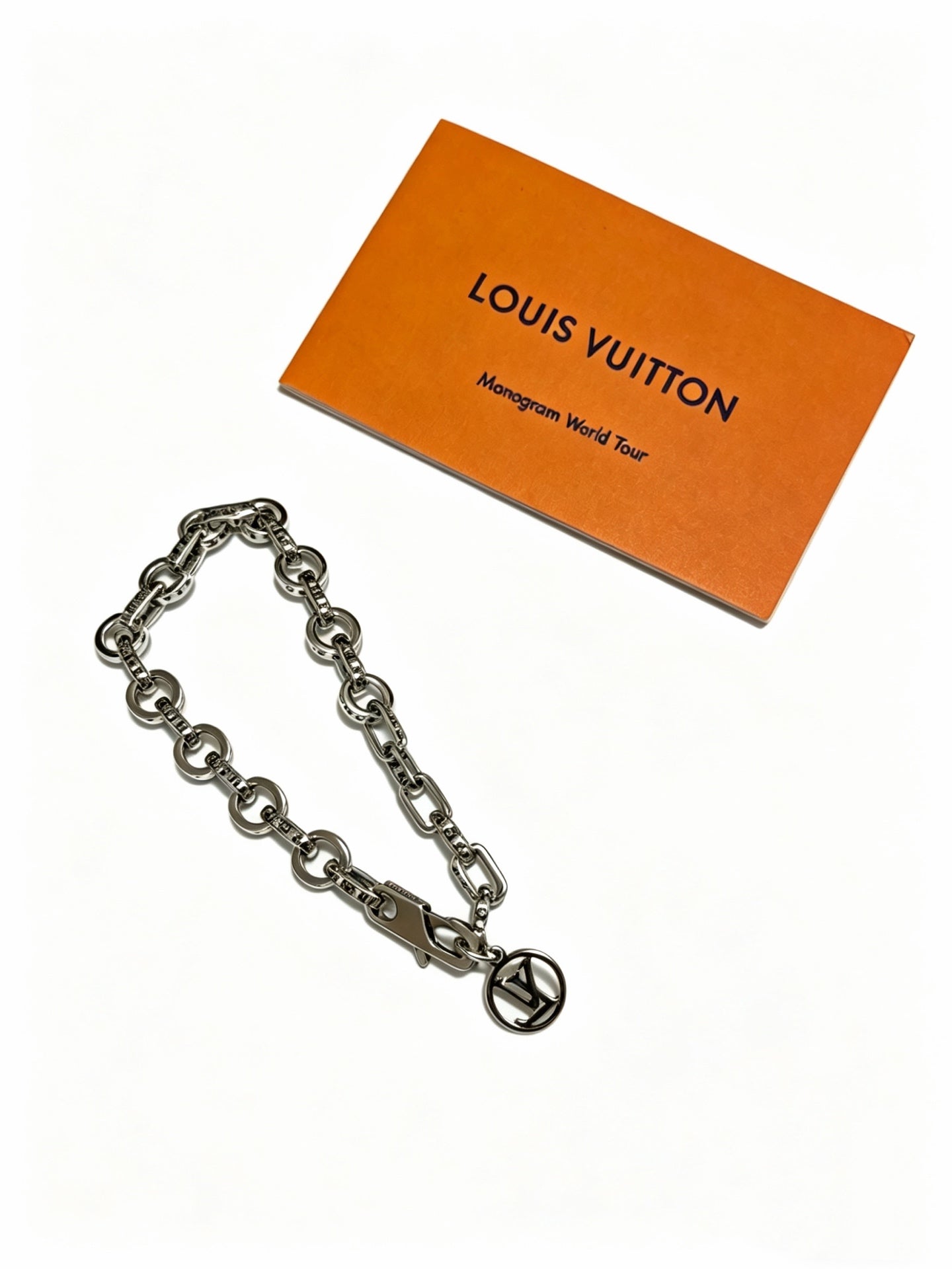 Chain Bracelet in Silver-Tone – Design 003 front product view