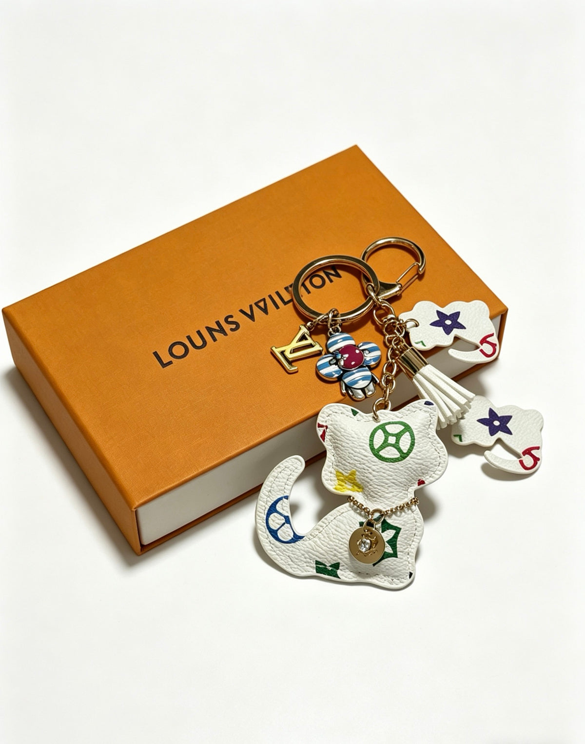 Bag Motif Keychain – Bag Detail – Design 031 front product view