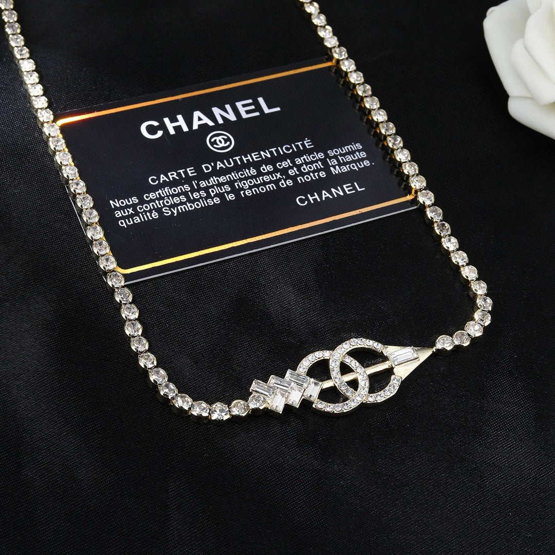 Signature Emblem Jewelry Accessory in Polished Metal-Tone – Design 027 side detail