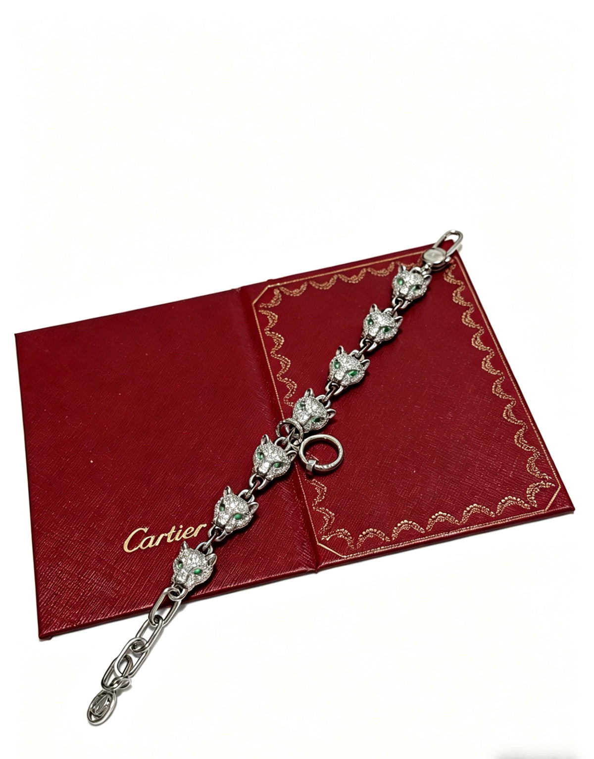 Sculptural Statement Bracelet in Gold-Tone – Design 83 front view