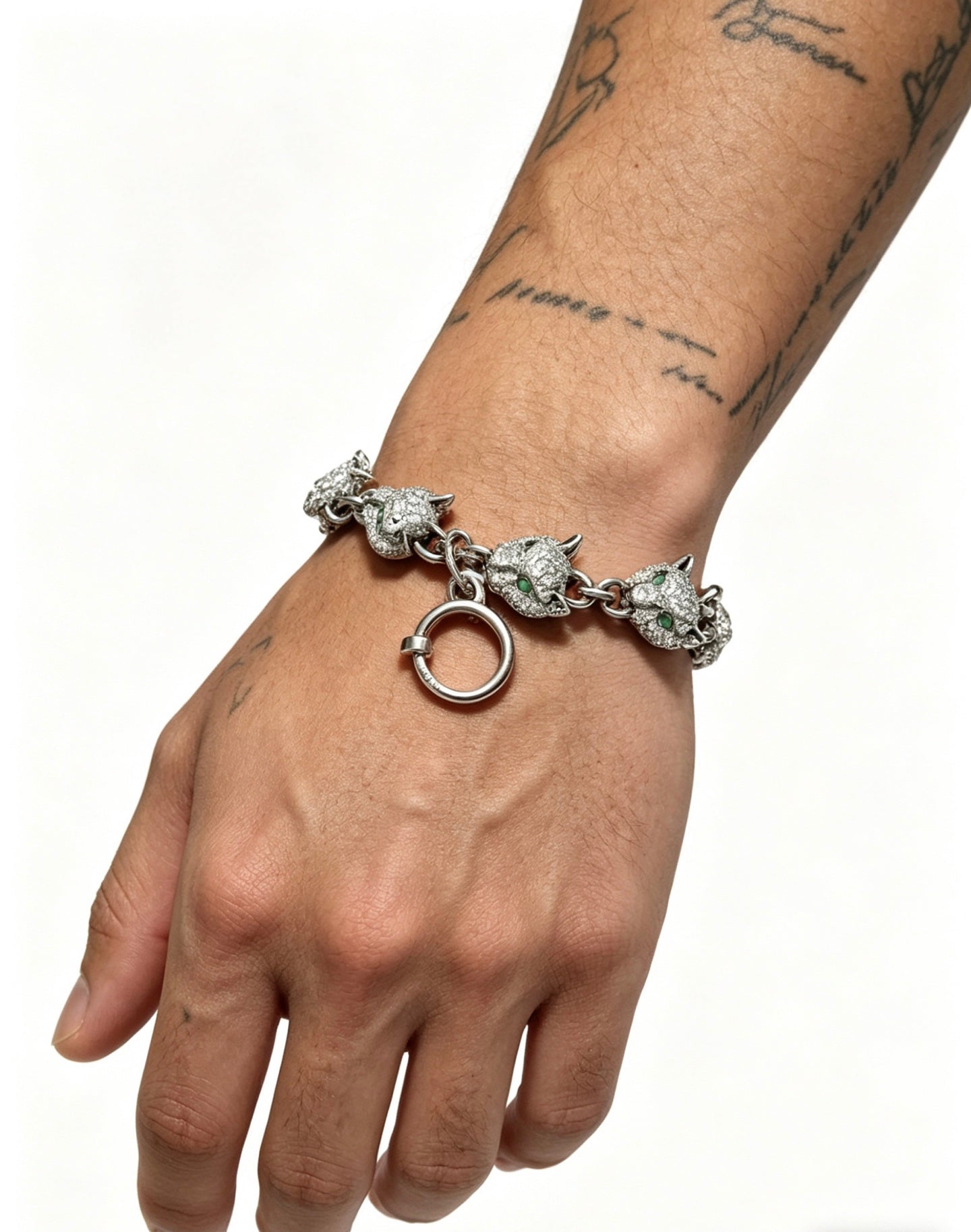 Sculptural Statement Bracelet in Gold-Tone – Design 83 main product view