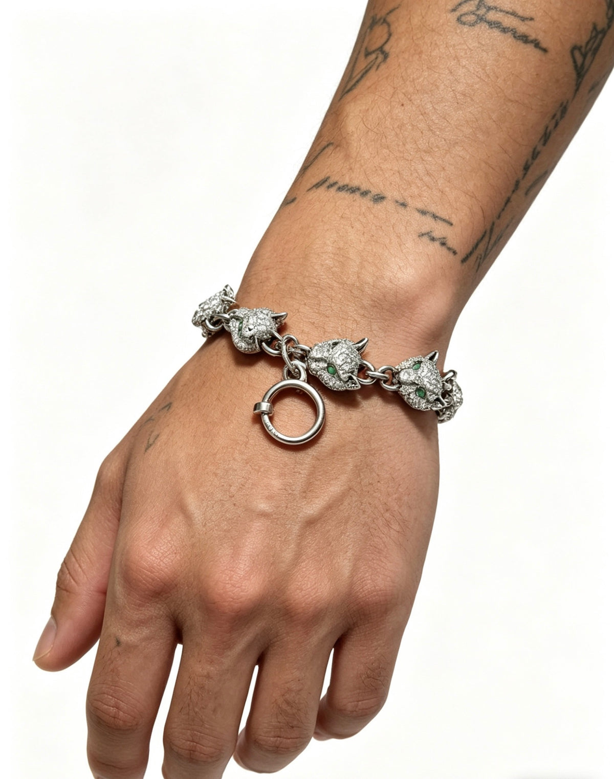 Sculptural Statement Bracelet in Gold-Tone – Design 83 main product view