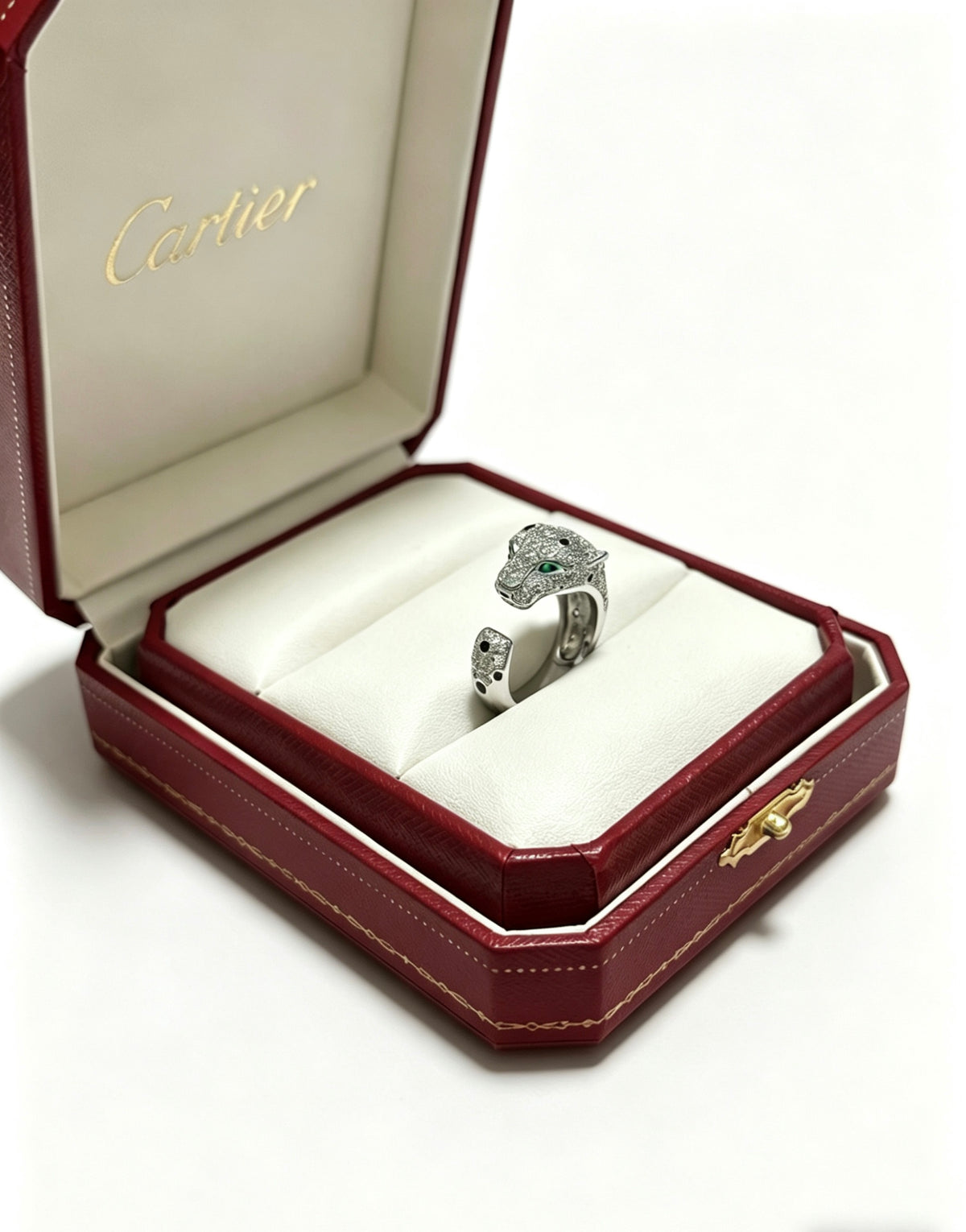 Sculptural Statement Ring in Gold-Tone – Design 03 main product view