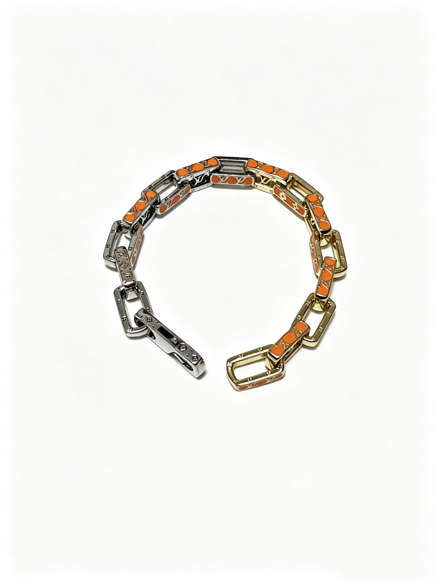 Chain Bracelet in Silver-Tone – Design 007 front product view