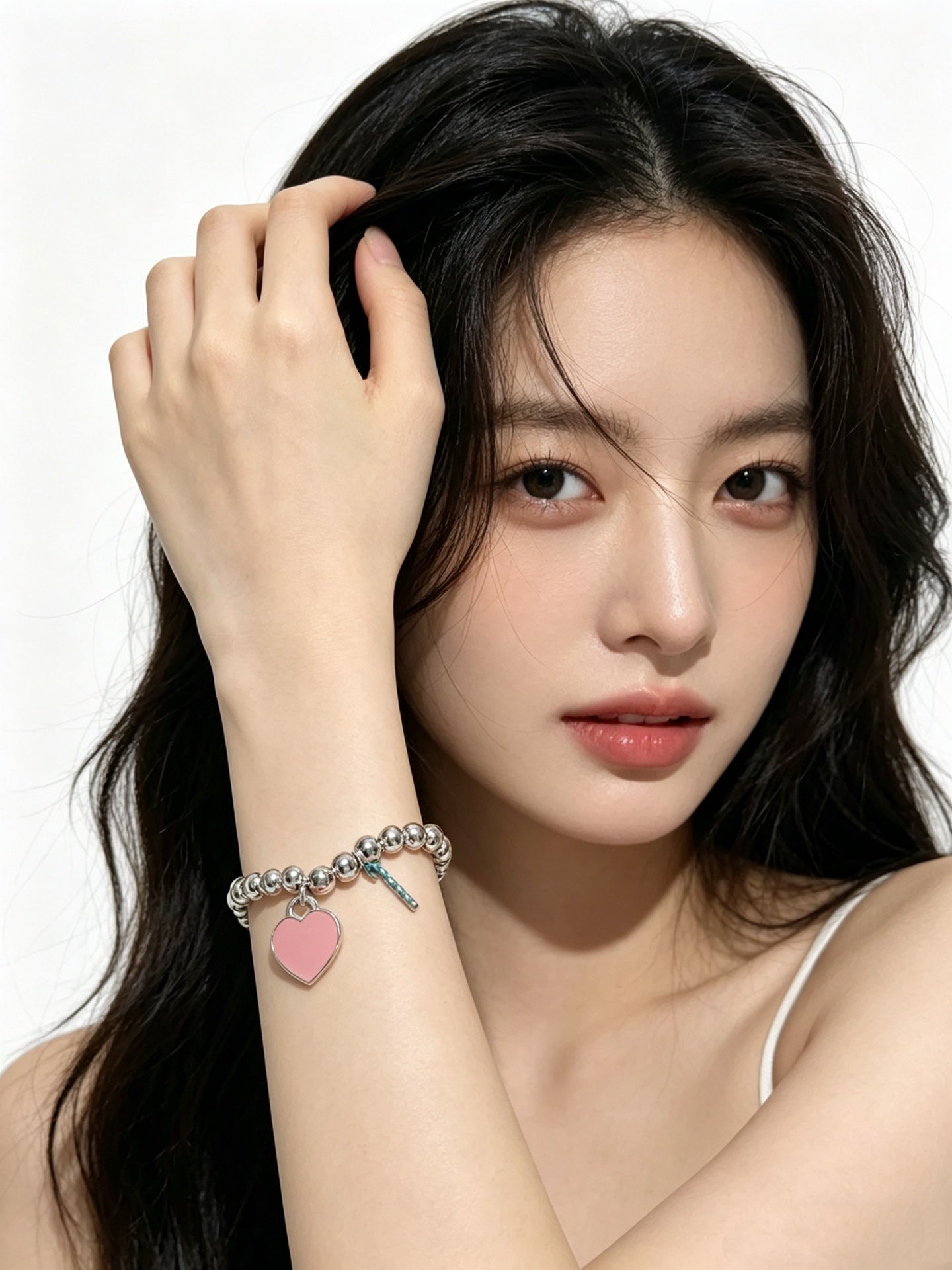 Signature Motif Bracelet in Silver-Tone – Vintage Detail – Design 37 detail view