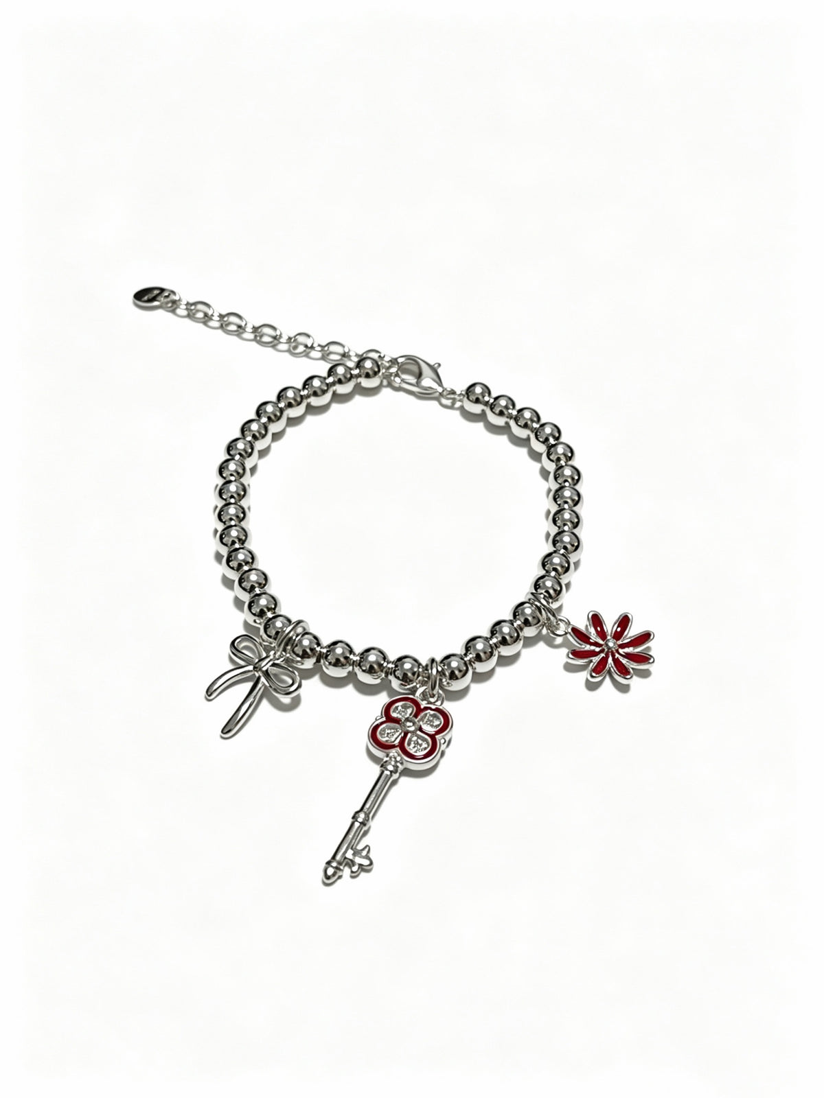 Signature Motif Bracelet in Silver-Tone – Vintage Detail – Design 34 main product view
